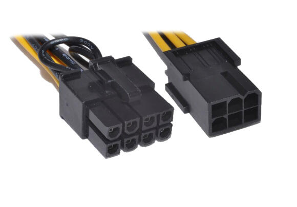 Адаптер VGA 6pin в 8pin VG6P8P Адаптер VGA 6pin в 8pin VG6P8P