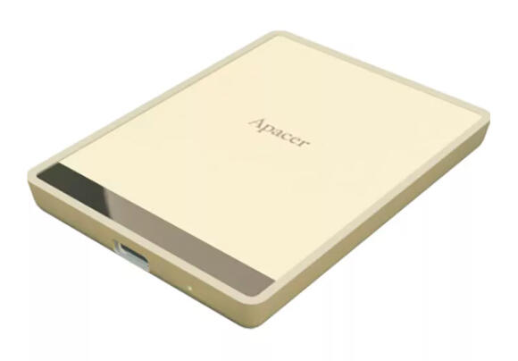 Портативный SSD Apacer AS724 512 ГБ (Cream) Портативный SSD Apacer AS724 512 ГБ (Cream)
