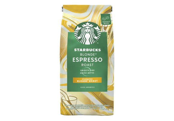 Кофе в зернах Starbucks Blonde Espresso Roast 200 г STARBUCKS ESPRESSO BLONDE