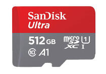 Карта памяти Sandisk 512 Гб MicroSD