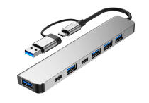 Док станция Type C на HUB 7 в 1 Док станция Type C на HUB 7 в 1