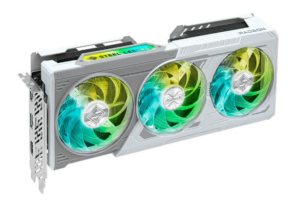 Видеокарта ASRock AMD Radeon RX 9060 XT Steel Legend 16 GB OC