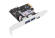 Карта расширения PCI-Express USB 3.0 Type-A + Type-C Карта расширения PCI-Express USB 3.0 Type-A + Type-C