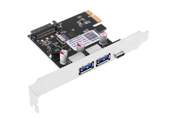 Карта расширения PCI-Express USB 3.0 Type-A + Type-C