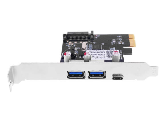 Карта расширения PCI-Express USB 3.0 Type-A + Type-C Карта расширения PCI-Express USB 3.0 Type-A + Type-C