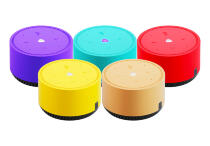 Умная колонка Яндекс Cтанция Light бежевая, красная, желтая, фиолетовая