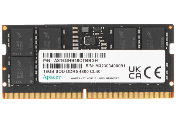 ОП для Ноутбука Apacer 16GB 4800MHz DDR5 FS.16G2A.PTH