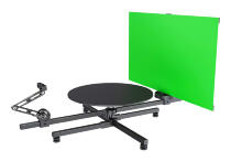 Круглый поворотный панорамный стенд для съемки 360°