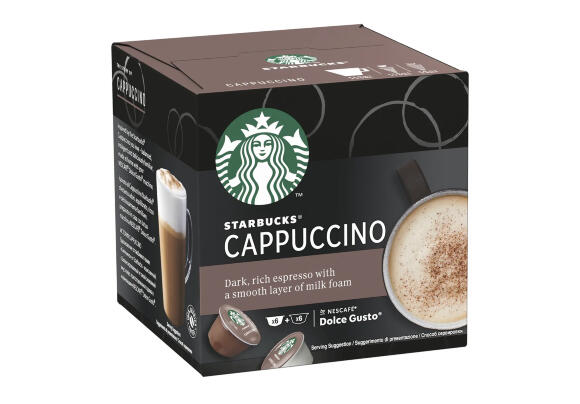 Кофе капсульный Starbucks Cappuccino COFFEE STARBUCKS CAPUCCINO DARK
