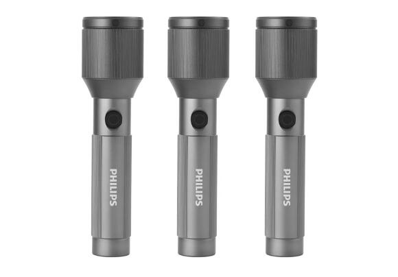 Комплект фонаре 3x PHILIPS SFL2142C3/56 1000Lm 2000 mAh (900м)