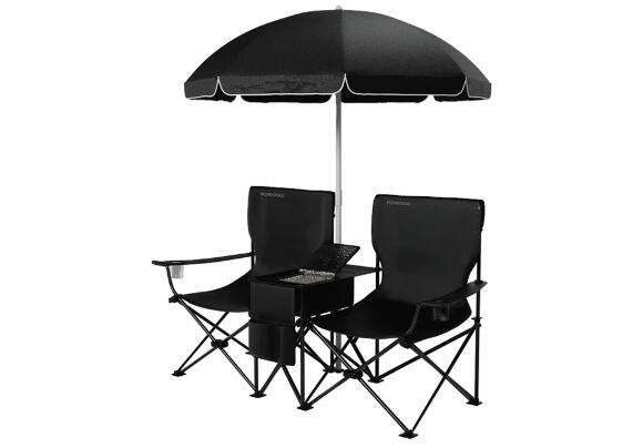 Кемпинговый стул Porodo Lifestyle Dual Chair PDLFSTCH21BK