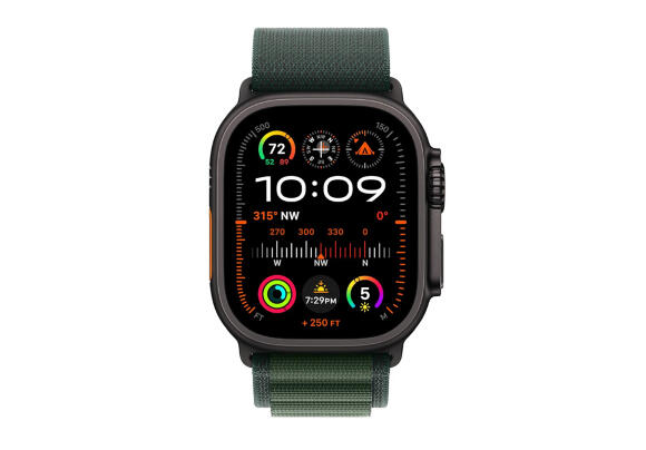 Смарт-часы Apple Watch Ultra 2 49мм (Titan Dark Green) [MX4R3QA/A]