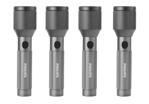 Комплект фонаре 4x PHILIPS SFL2142C4/56 1000Lm 2000 mAh (900м)