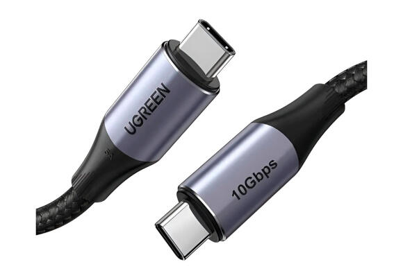 Кабель Ugreen US355 USB-C 3.2 Gen 2 (1М) Кабель Ugreen US355 USB-C 3.2 Gen 2 (1М)
