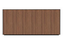 Картотечный шкаф CB2404A (Темное дерево)