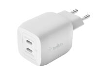 Зарядное устройство Belkin BoostCharge Pro Dual USB-C GaN 45W