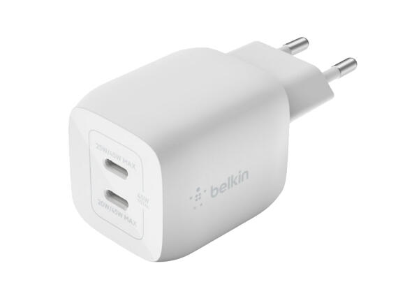 Зарядное устройство Belkin BoostCharge Pro Dual USB-C GaN 45W