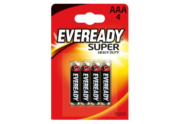 Батарея EvereadySuper Heavy Duty 4xAAA 7550