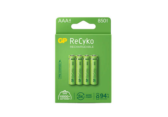 Батарея GP ReCyko+ AAAx2 (перезаряжаемая) GP85AAAHCB-2UEC4