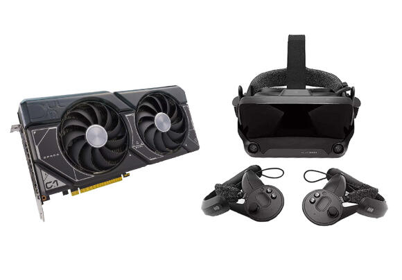 Комплект из Видеокарты Asus и VR набора Valve Index