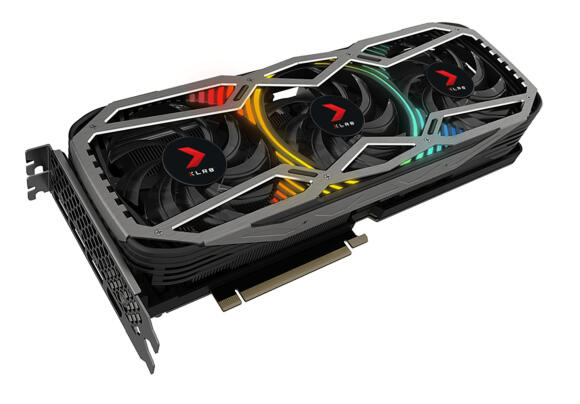 Видеокарта PNY GeForce RTX 3080 XLR8 Gaming 10 Гб VCG308010LTFXPPB Видеокарта PNY GeForce RTX 3080 XLR8 Gaming 10 Гб VCG308010LTFXPPB