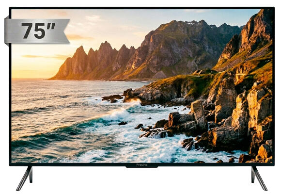 Телевизор Presino 75U25GA 75" UHD Google TV