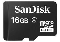 Карта памяти SanDisk 16 ГБ SDSDQM-016G-B35 MicroSD