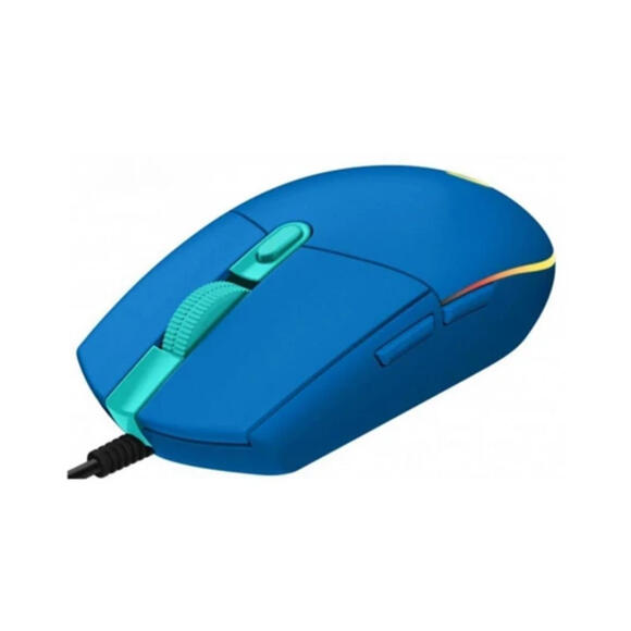 Мышь Logitech G102 Lightsync синяя 910-005810