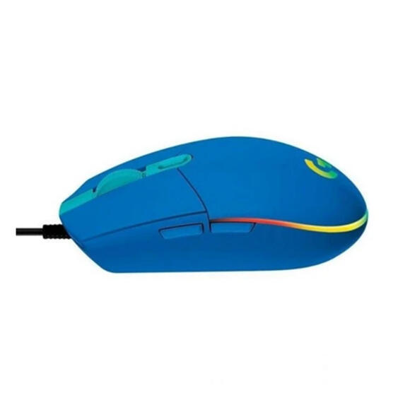 Мышь Logitech G102 Lightsync синяя 910-005810