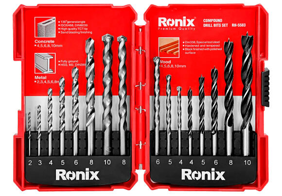 Набор сверл Ronix RH-5583 16 шт