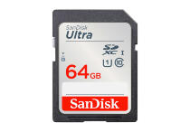 Карта памяти Sandisk Ultra 64 ГБ SDXC SDSDUNB-064G-GN6IN Карта памяти Sandisk Ultra 64 ГБ SDXC SDSDUNB-064G-GN6IN