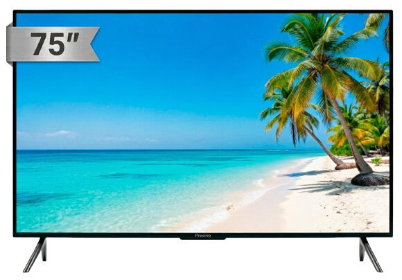 Телевизор Presino 75G8000 75" UHD Google TV