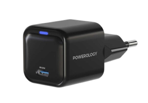 Зарядное устройство Powerology GaN PWCUQC015 20 Вт