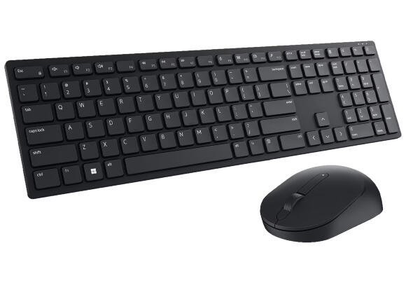 Беспроводной комплект клавиатура и мышь Dell Pro KM5221W (Black)