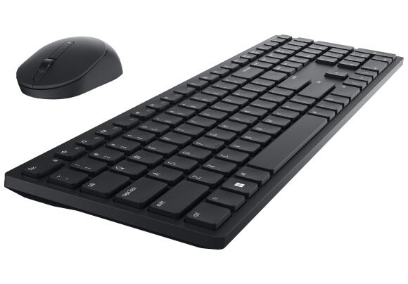 Беспроводной комплект клавиатура и мышь Dell Pro KM5221W (Black)