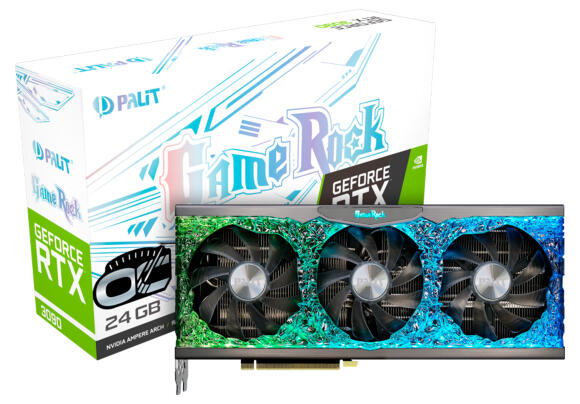 Видеокарта Palit GeForce RTX3090 GameRock OC 24 Гб GAMEROCKRTX3090 Видеокарта Palit GeForce RTX3090 GameRock OC 24 Гб GAMEROCKRTX3090