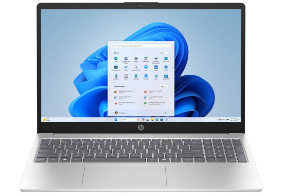 Ноутбук HP 15-fd0153wm Intel Core i5-1334U RAM 16 ГБ SSD 512 ГБ 15.6" FHD серебристый