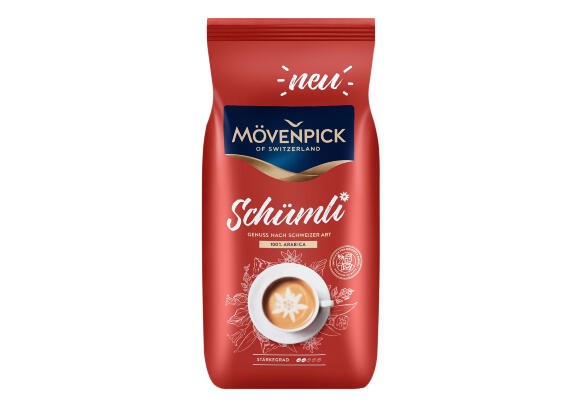 Кофе в зернах Movenpick Schumli 1 кг COFFEE MOVENPICK SCHUMLI CREMA