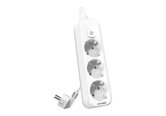 Удлинитель Deli ET433 на 3 розетки Удлинитель Deli ET433 на 3 розетки