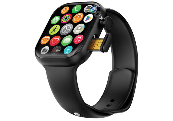 Смарт-часы Green Lion Timex 4G 2.07" Black GNTMX4GSWBK