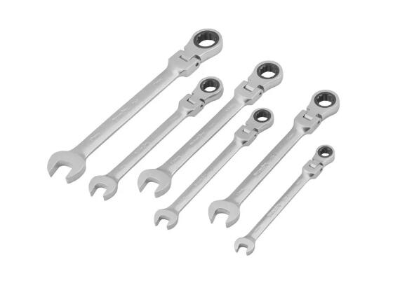 Набор трещоточных ключей с гибкой головкой 6 в 1 Ronix RH-2174