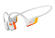 Наушники Shokz OpenRun PRO 2 (White-Orange)