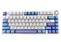 Клавиатура AULA F75 White+Blue+Purple Клавиатура AULA F75 White+Blue+Purple