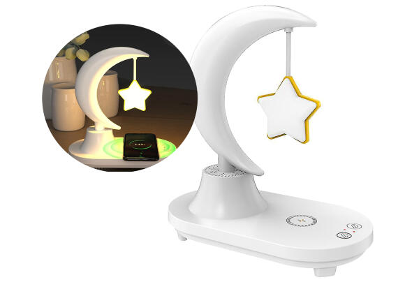 Ночник с беспроводным ЗУ TB-225LIWBT-35SW