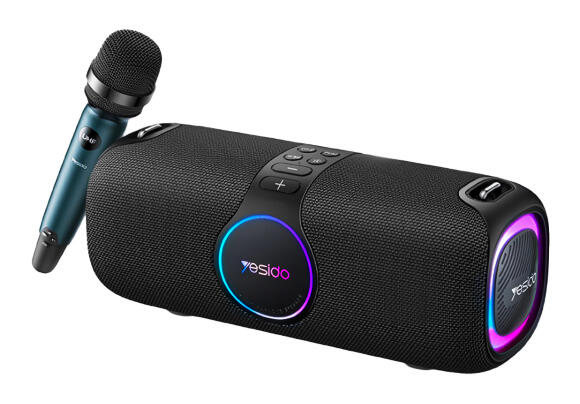 Колонка Yesido YSW21 с микрофоном (Black)