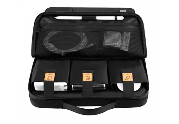 Сумка для ноутбука WiWU Alpha Double Layer Sleeve 15.6" (Black) Сумка для ноутбука WiWU Alpha Double Layer Sleeve 15.6" (Black)