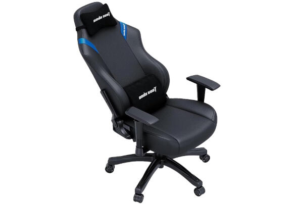 Геймерское кресло AndaSeat Luna L Black+Blue Line