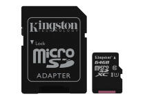 Карта памяти Kingston 64 ГБ DKI64GC10UHS1 MicroSD Карта памяти Kingston 64 ГБ DKI64GC10UHS1 MicroSD