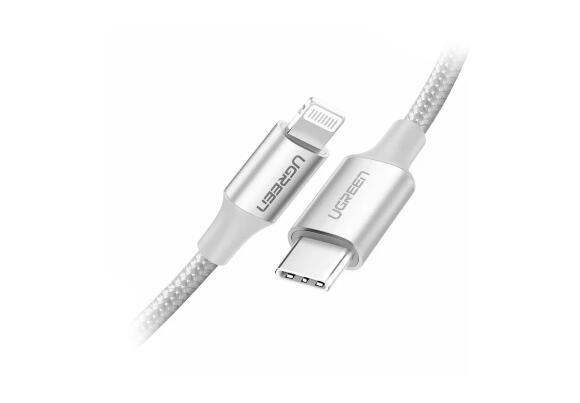 Кабель USB Type C - Lightning Ugreen US304 1м 70523