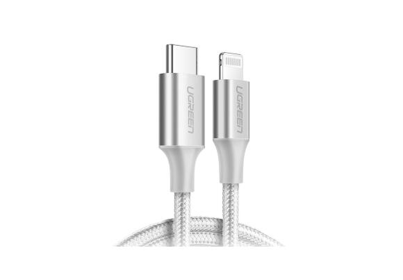 Кабель USB Type C - Lightning Ugreen US304 1м 70523